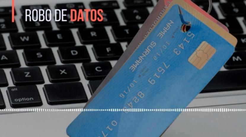 estafa tarjetas ilustrativa