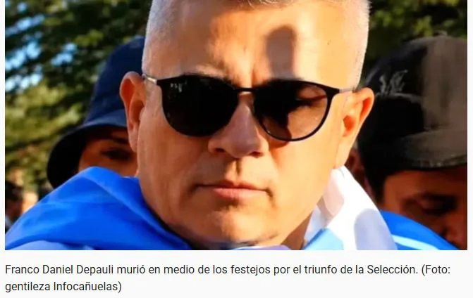 Victima festejos